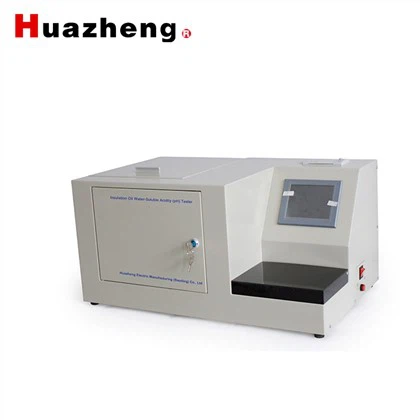 Automata vízoldható szigetelő olaj savasság mérő műszer